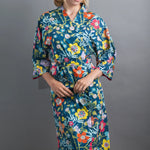 pavilion navy long kimono