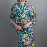 pavilion navy long kimono