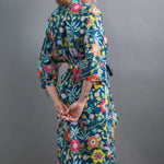 pavilion navy long kimono