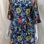 pavilion navy long kimono design