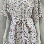 liberty print raining rosebuds short kimono