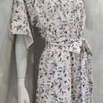 liberty print raining rosebuds short kimono