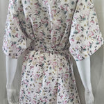 liberty print raining rosebuds short kimono