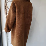 sheepskin teddy coat