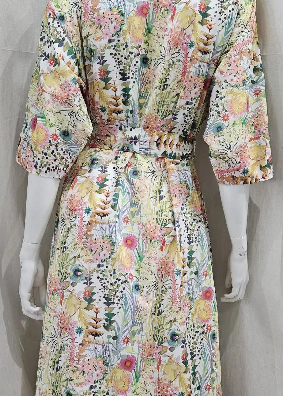 liberty print tresco long kimono