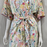 liberty print tresco short kimono