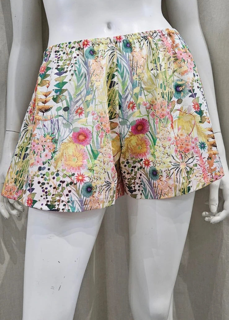 liberty print tresco shorts